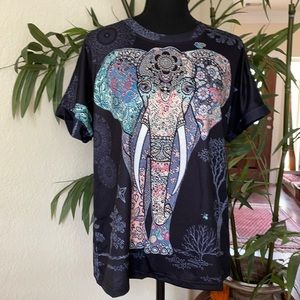 Elephant T-Shirt Size M